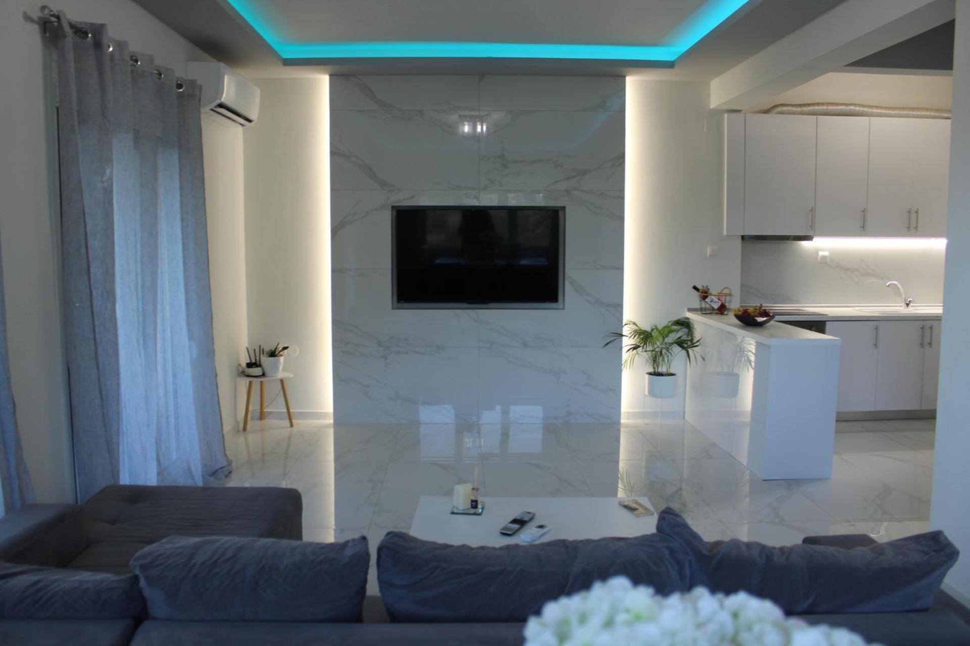 Apartmán Riviera Penthouse PalaiónTsiflíkion Exteriér fotografie